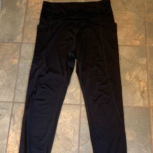 Tex Gear Black Athletic Leggings